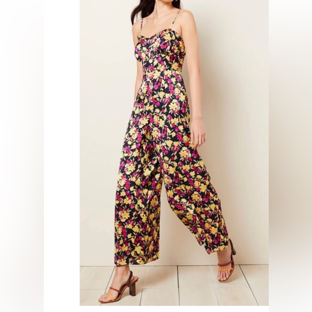Free People The East Order Jumpsuit Women Size L Run Small Can Fit Medium Nwot